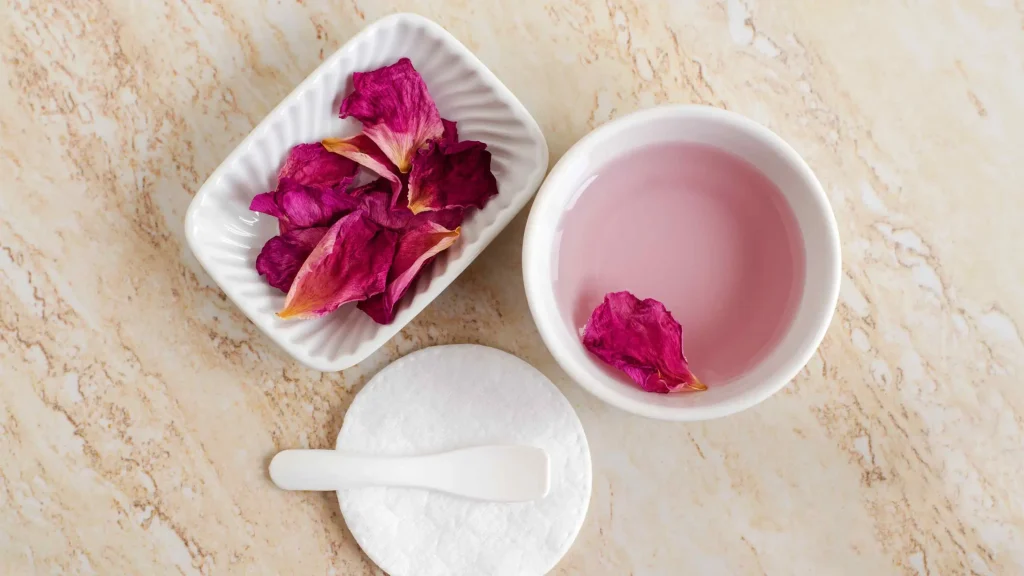 أسرار الطبيعة: ماهي استخدامات ماء الورد للبشرة والشعر والجمال؟ 6 دليلك الكامل - ماهي استخدامات ماء الورد في الطهي والصحة