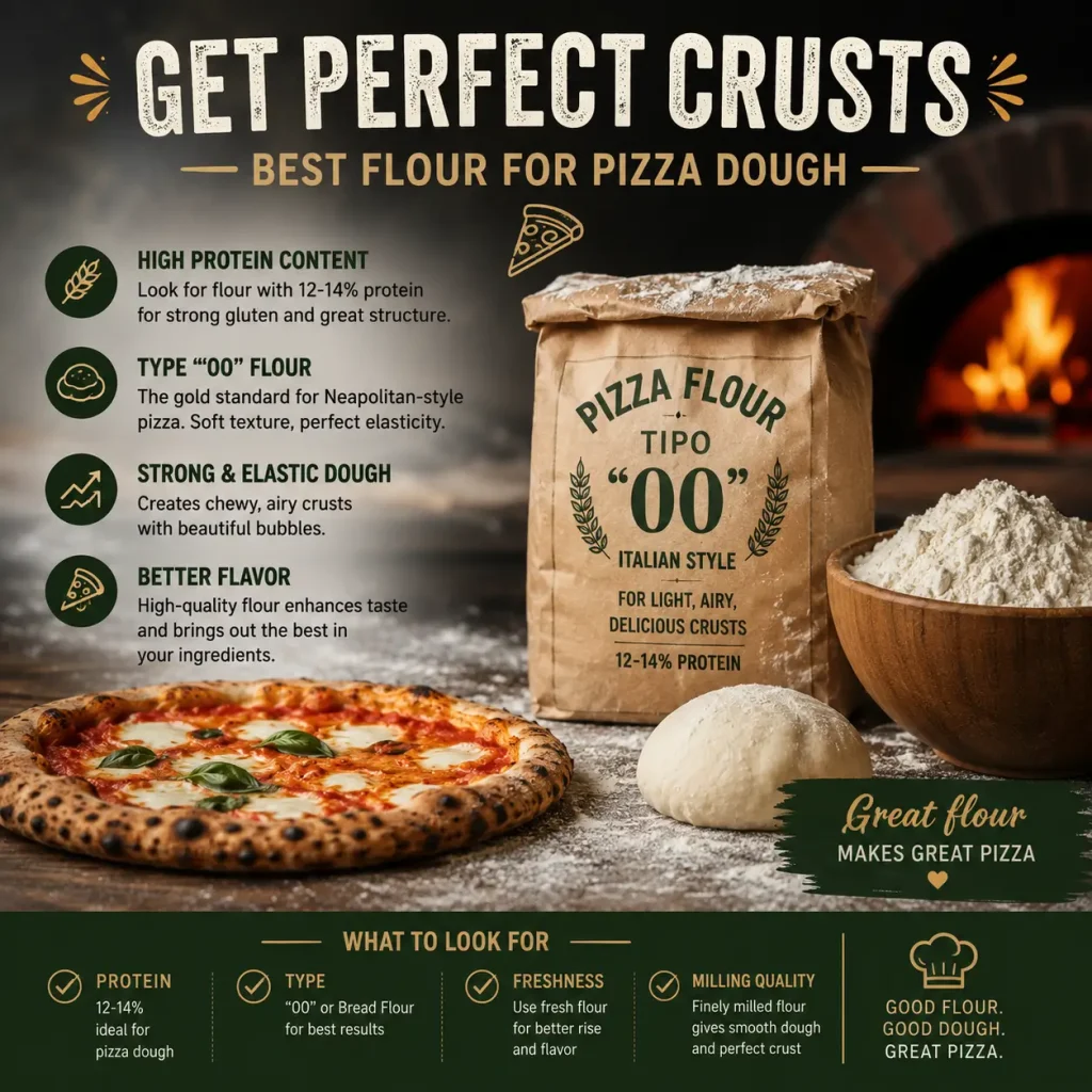Get Neapolitan Crusts with the best flour for pizza dough 6 Get Perfect Crusts - best flour for pizza dough