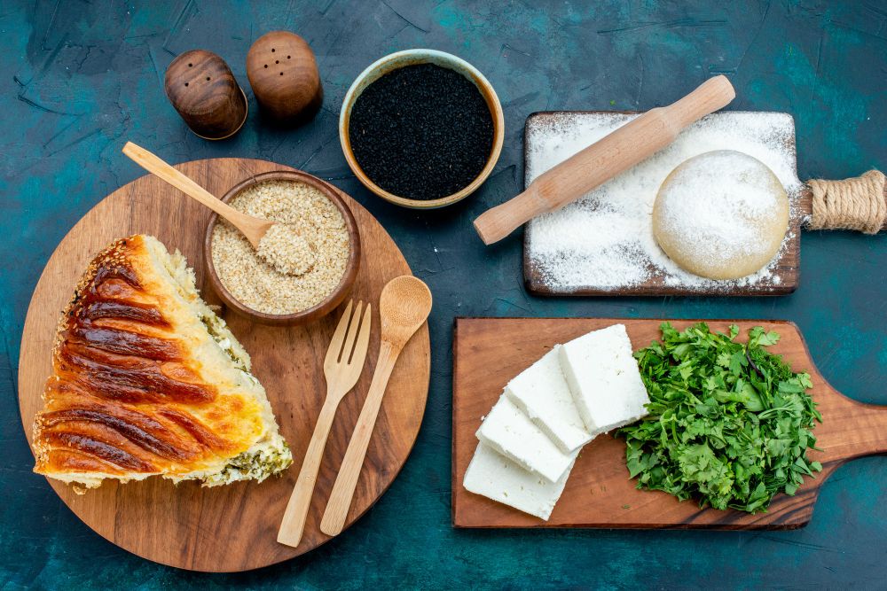 مكونات شبيه الجبن والجبن 