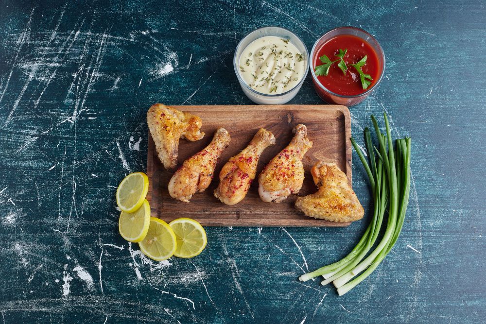 طريقة تتبيل اجنحة الدجاج للشوي