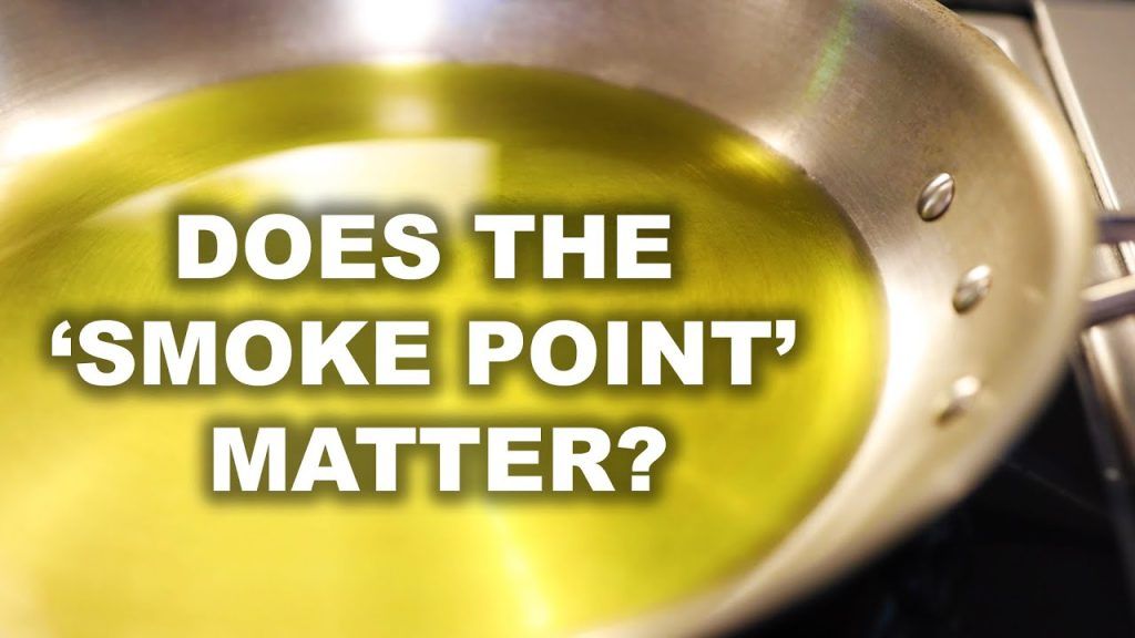 Smoking Point for Vegetable Oil Chart & Temperature List