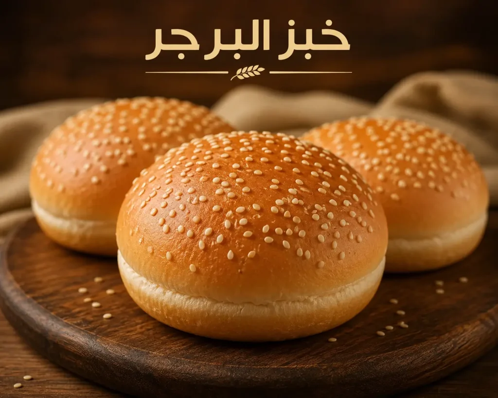 تعلمي طريقة عمل خبز البرجر الهش بدون تفتت أو جفاف